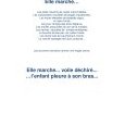 Elle marche
